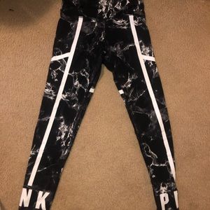 WORN ONCE SUPER CUTE PINK LEGGINGS !